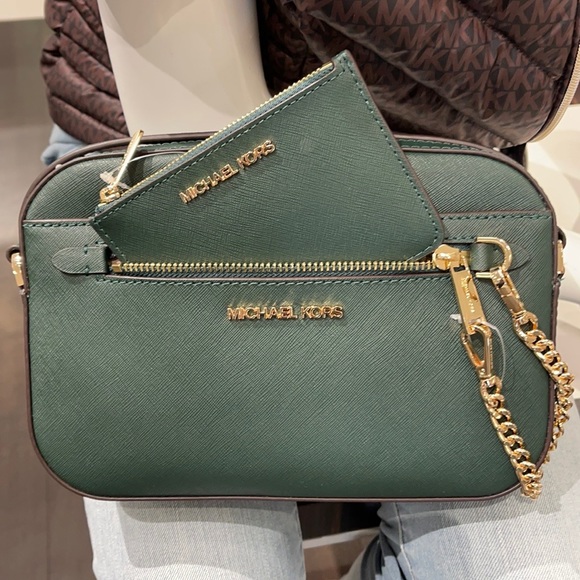 Michael Kors Jet Set Travel Small Leather Top Zip Coin Pouch With ID - Picture 10 of 11